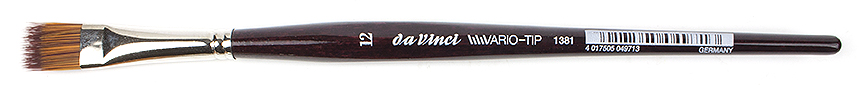 Da Vinci Vario-Tip Flat Series 1381 Synthetic Watercolour Brush