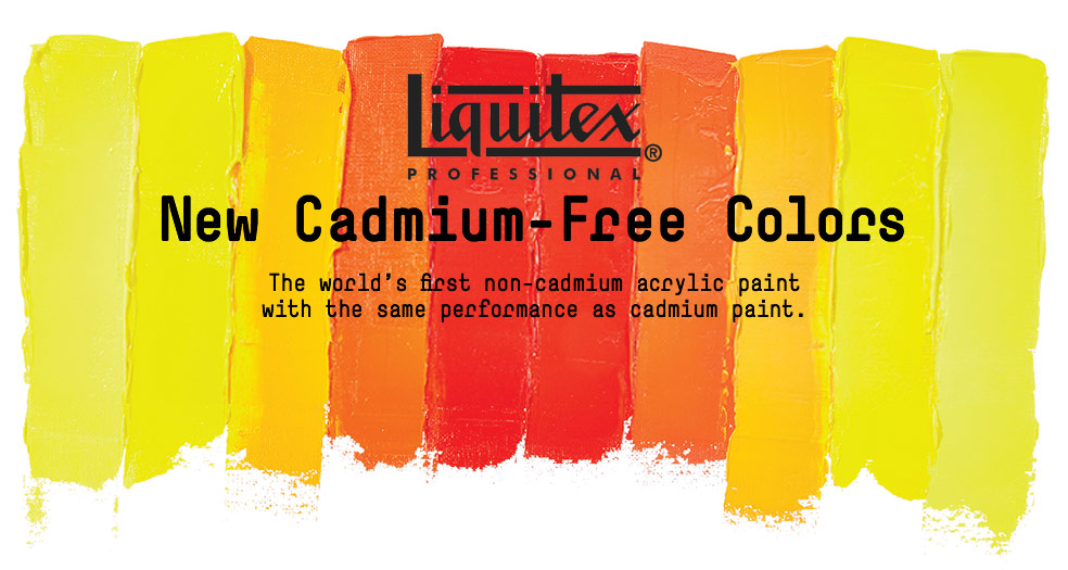 NEW Cadmium Free Colours from Liquitex