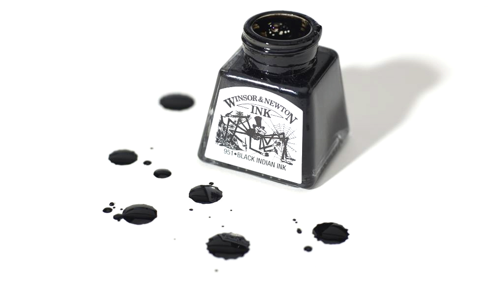 Pen & Ink No Shellac India Black Ink 30ml