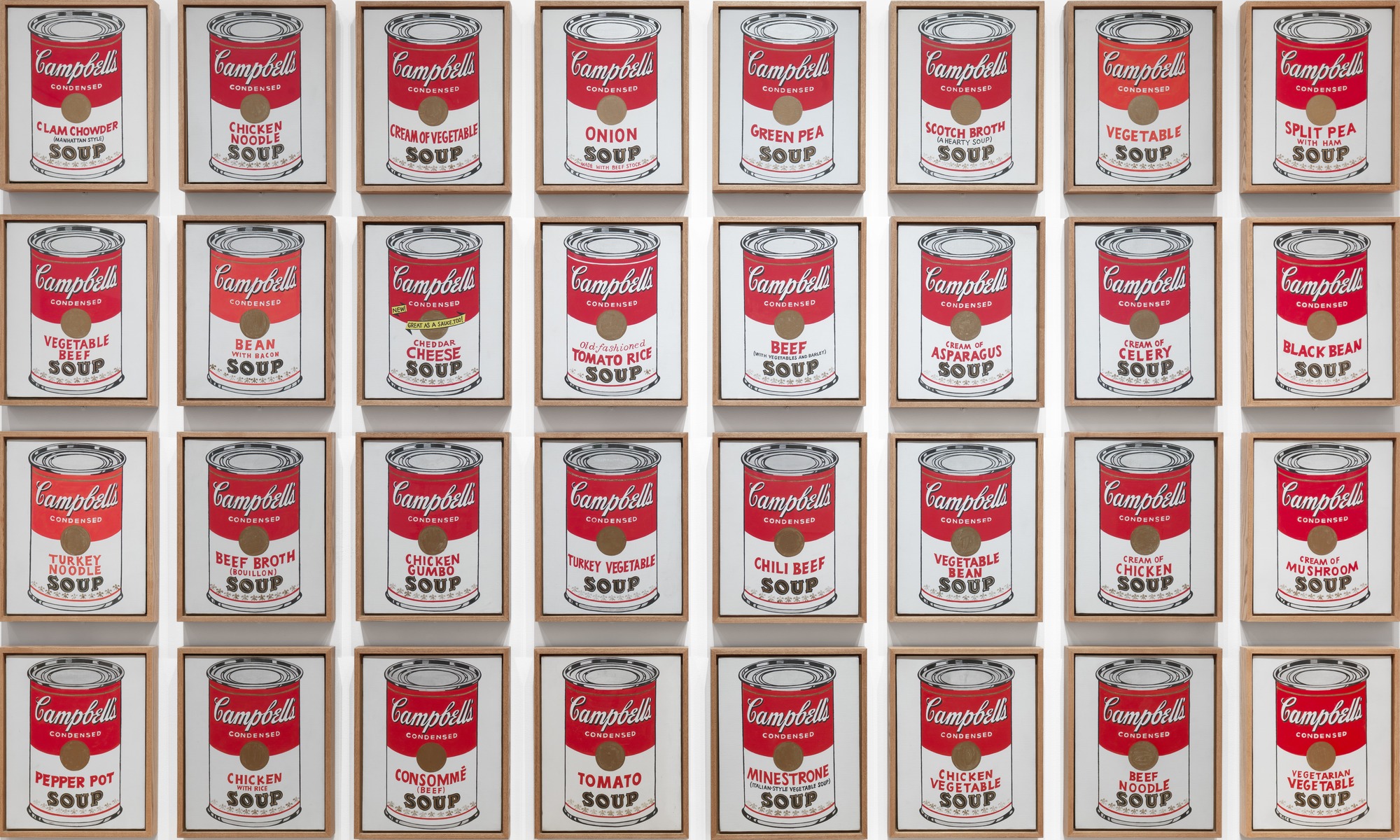 andy warhol campbells soup cans