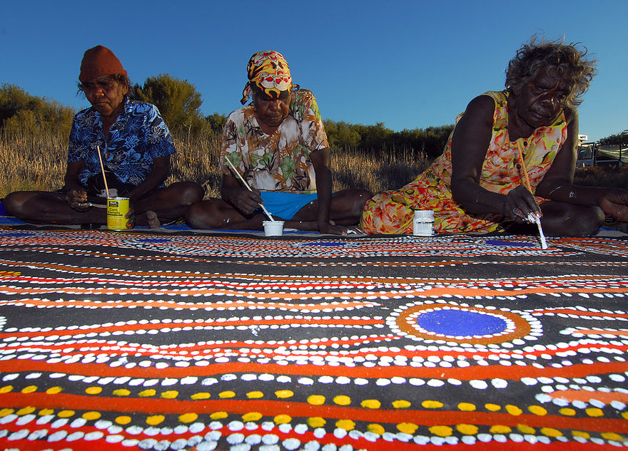 A Walk Through Time With Aboriginal Art