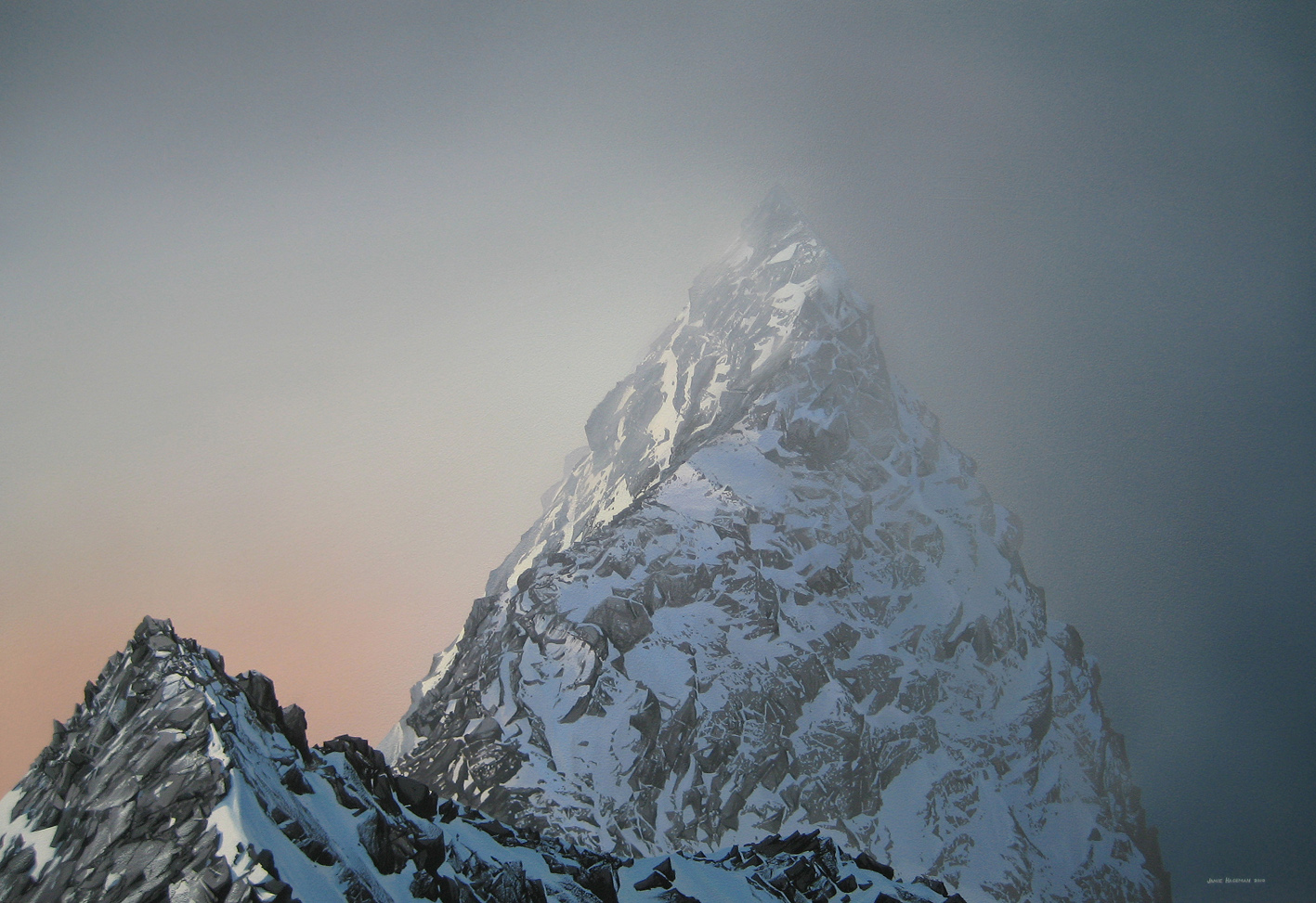 Cuillin Ridge mist