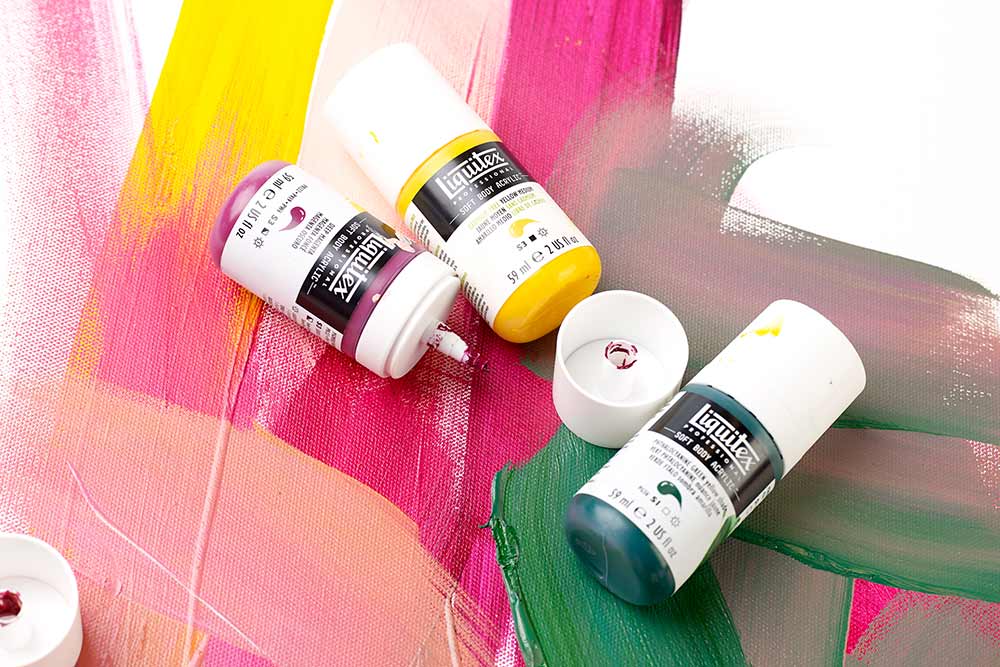 Liquitex Heavy Body Acrylic Paint Color Chart