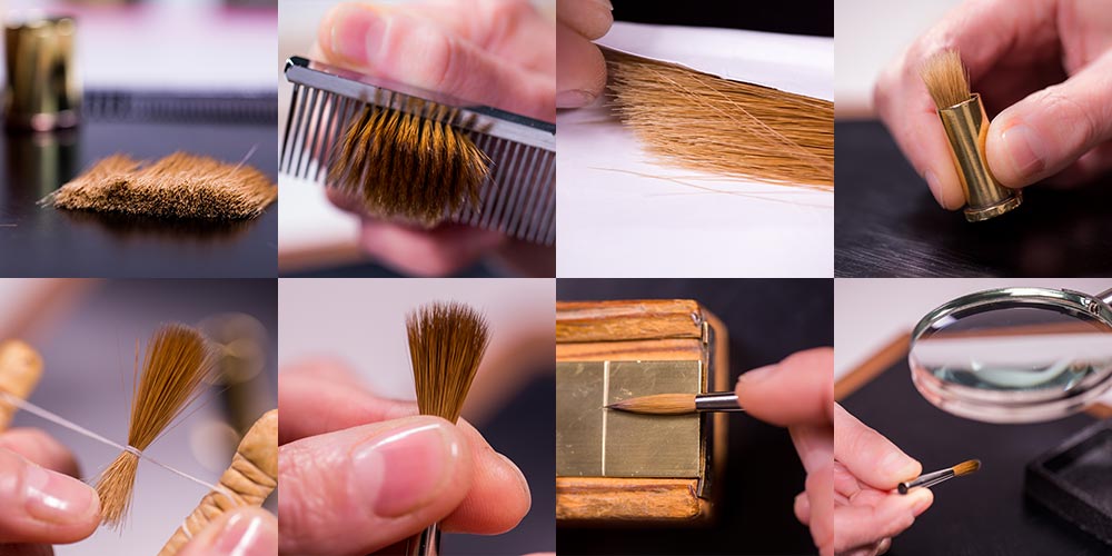 Making a Series 7 Brush