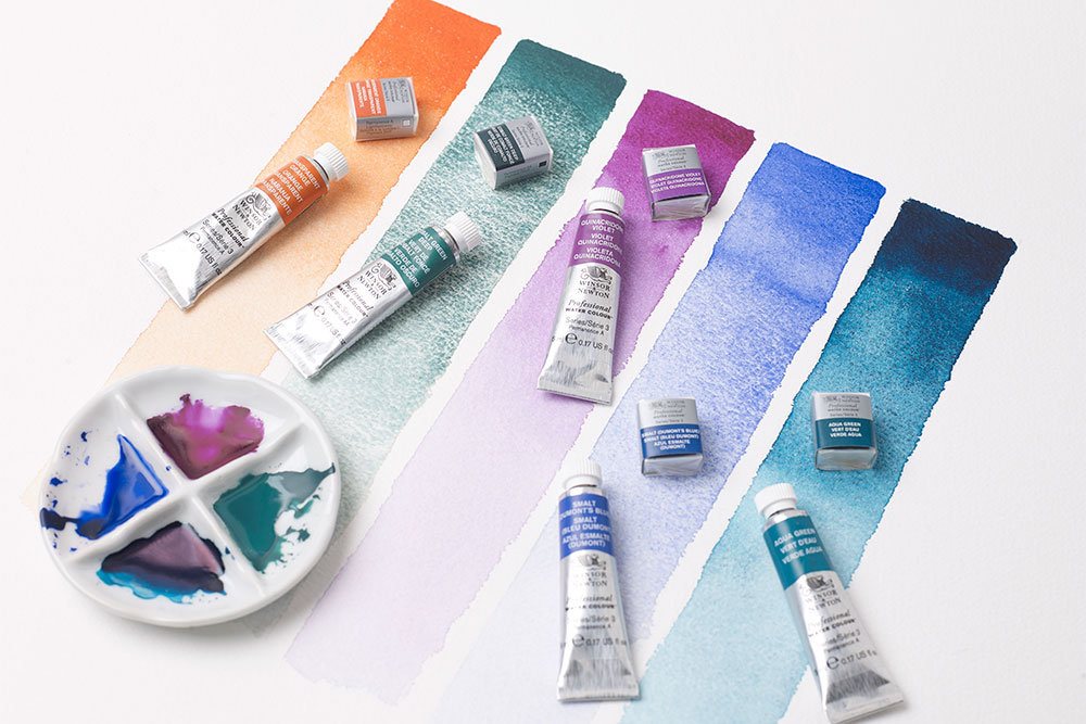 Express yourself with Winsor & Newton Jewel Like Colours