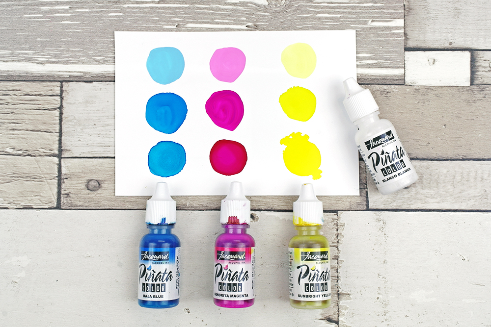 Blanco Blanco White (#030) Pinata Alcohol Ink - GlassCast