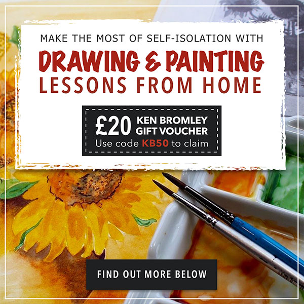 Make the Most of Self Isolation with Drawing & Painting Lessons At Home