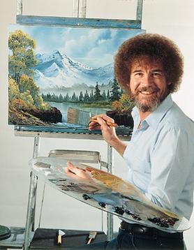Bob Ross Materials - The Joy of Painting wet-on-wet