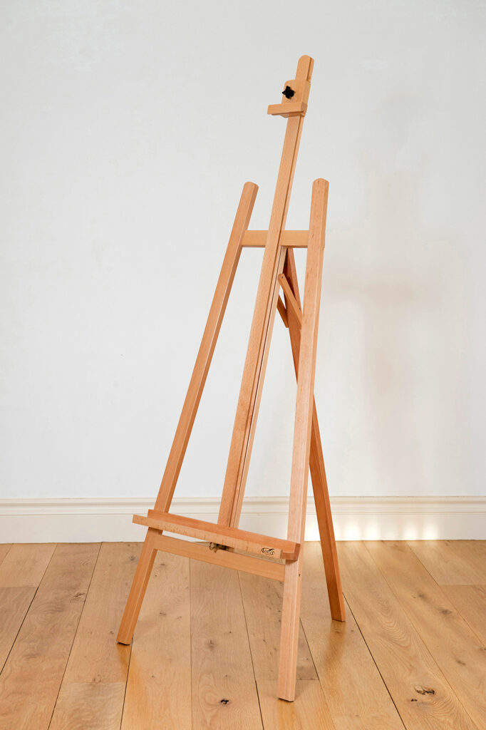 8 Small Wood Display Easel (6 Pack), A-Frame Artist Tripod Easel