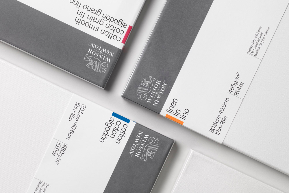 A selection of Winsor & Newton Professional Canvas