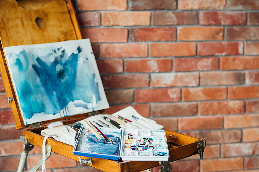 Angle of watercolor painting easels - Painting With Watercolors