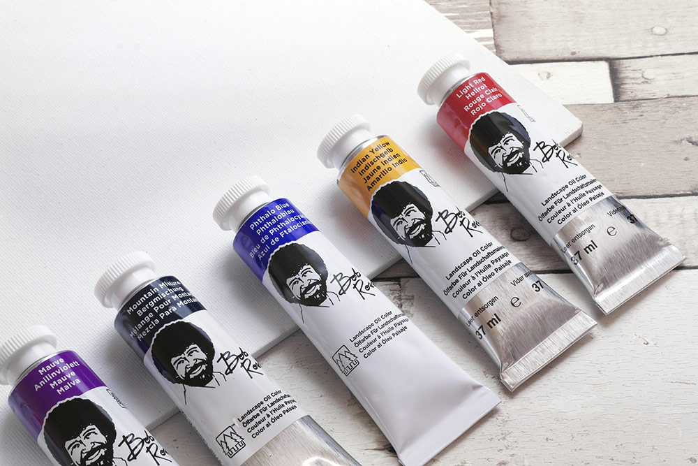 Bob Ross Materials - The Joy of Painting wet-on-wet