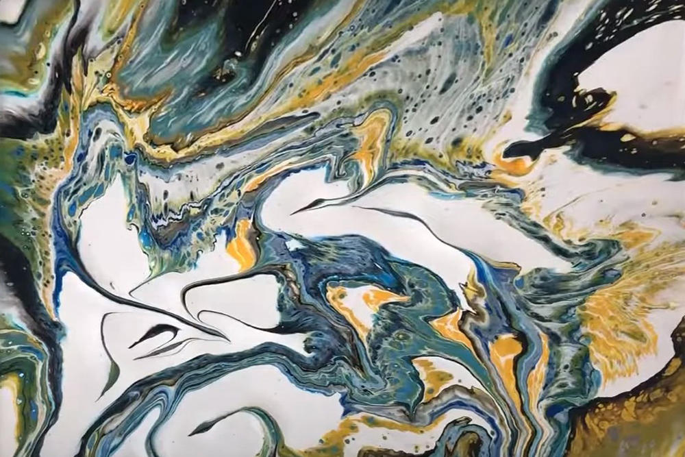 9 Basic and Advanced Acrylic Pouring Techniques to Try Today