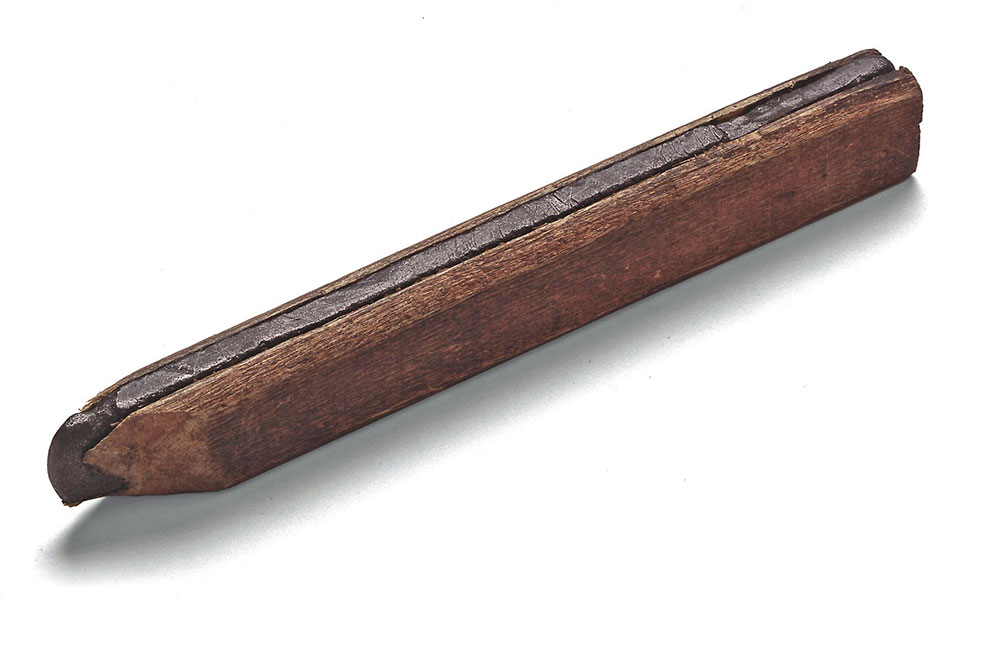 One of the world's oldest pencils from the Faber Castell archives
