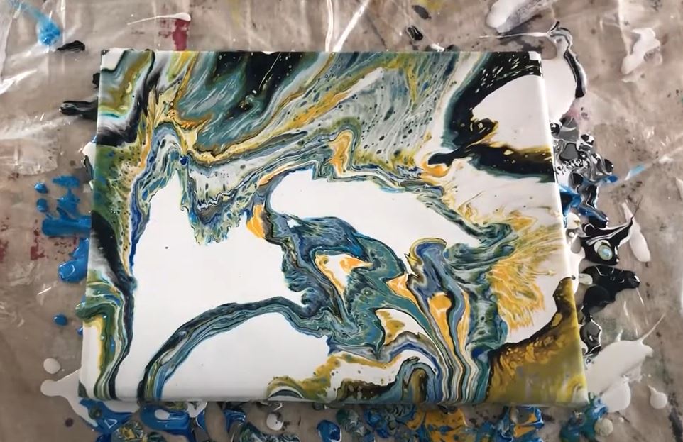 Environment Friendly Fluid Acrylic Pour, Paint Easy, Cells, Dirty