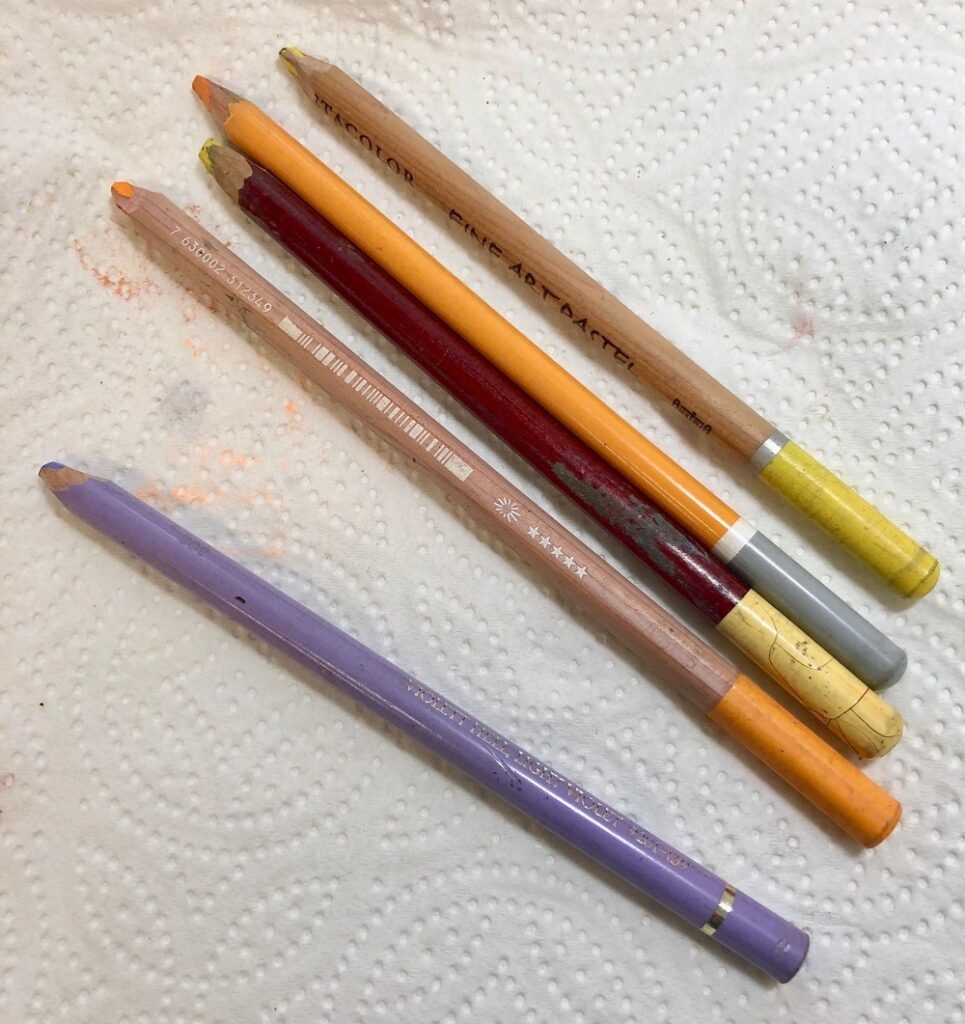 My Favourite Pastel Sticks, Pencils, and Papers