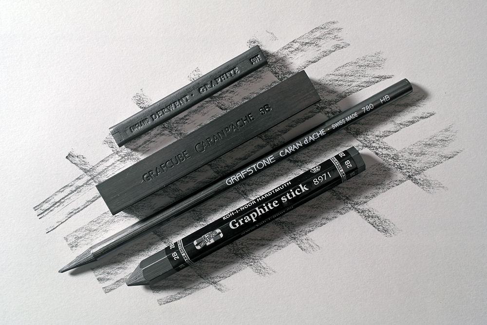 Artist Compressed Charcoal Sticks Square Black Coal Pencils Sketch