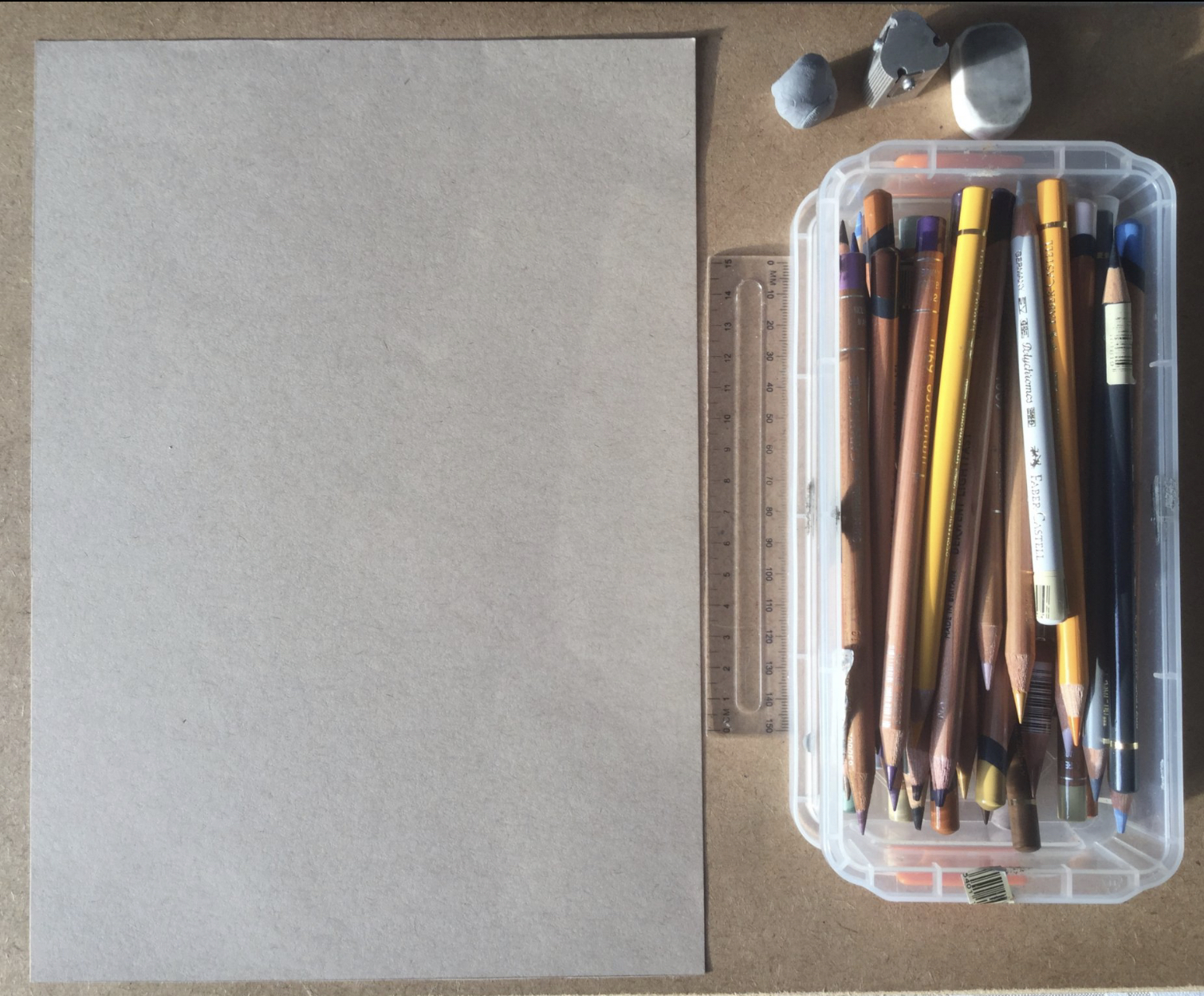 Advice for Beginners Drawing with Coloured Pencils