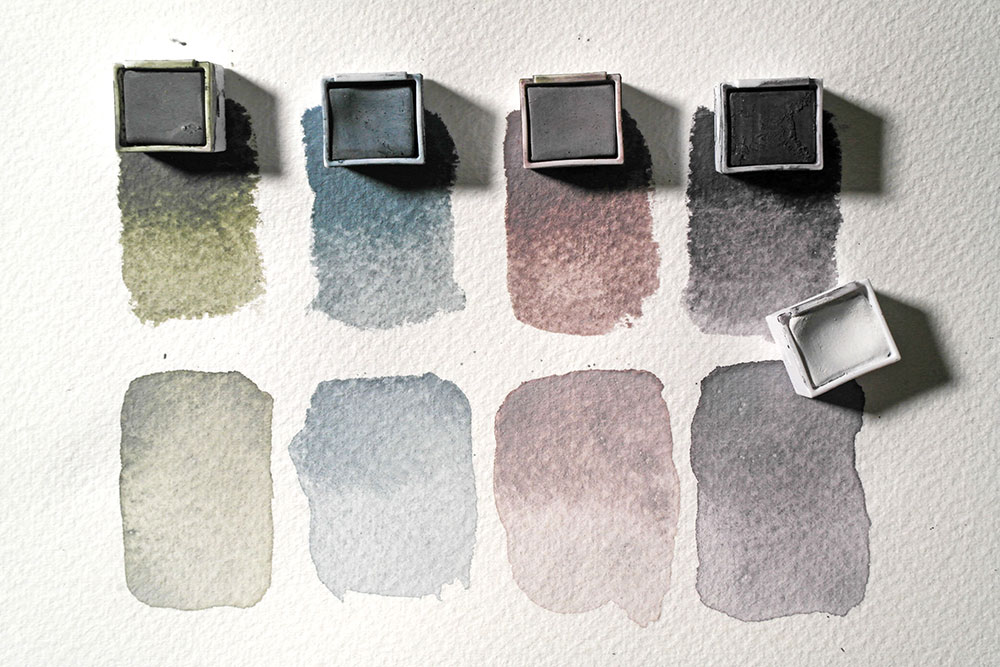 🎨 Derwent TINTED CHARCOAL Paint Pan Set - Swatch & Review