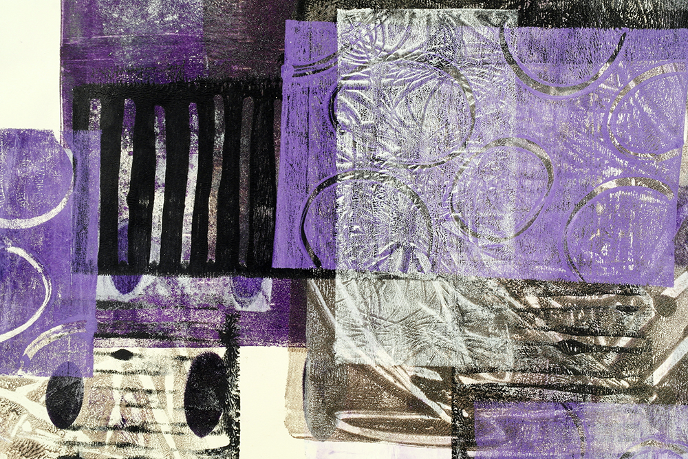 In Touch: Mono-printing For The First Time - Gelli Plates