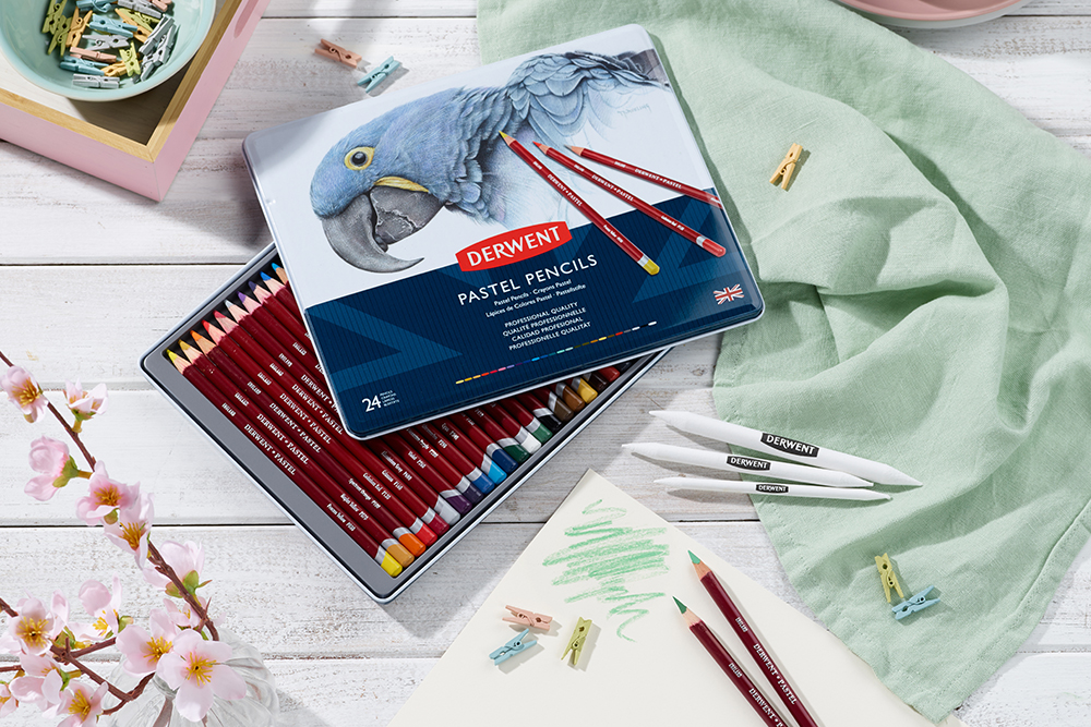 IS IT POSSIBLE to make ART with PASTEL COLOR PENCILS only?