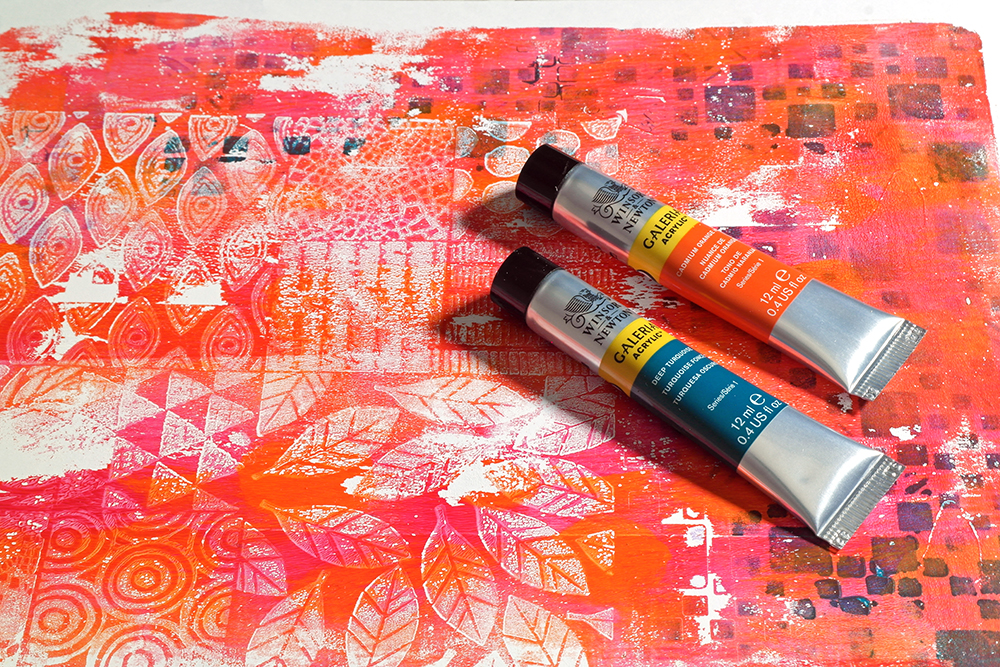 Monoprinting without the Press - How to Use Gel Press Gel Printing