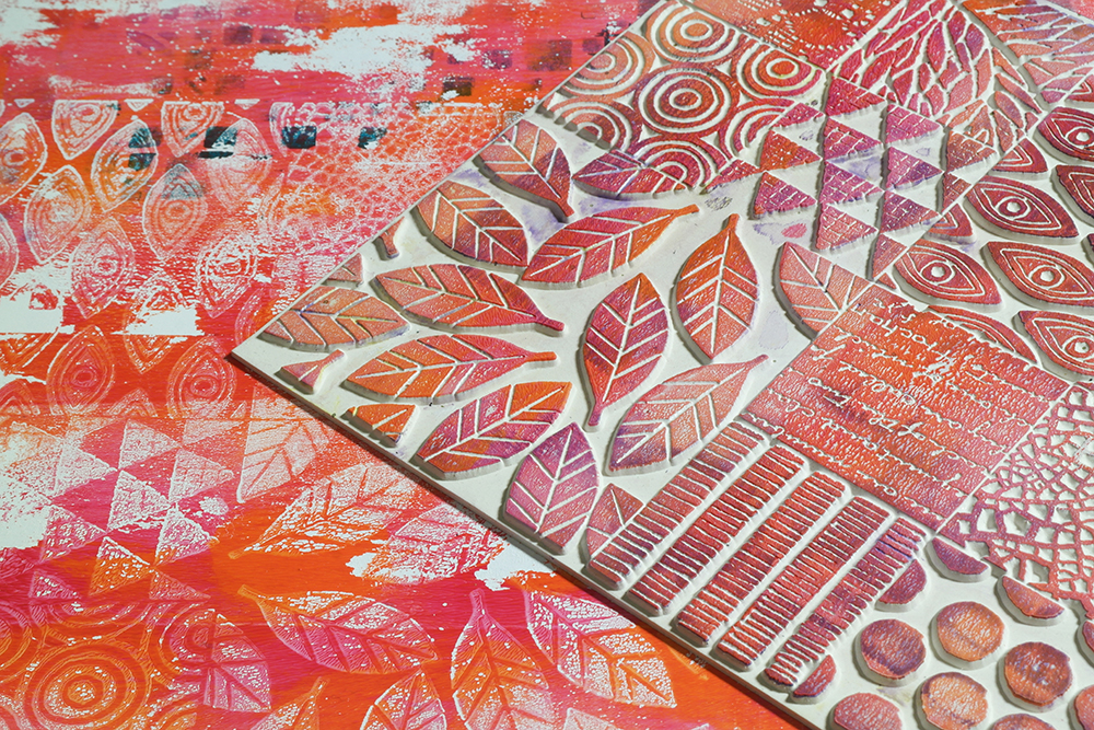 How to Make Gelli Prints - Hop-A-Long Studio