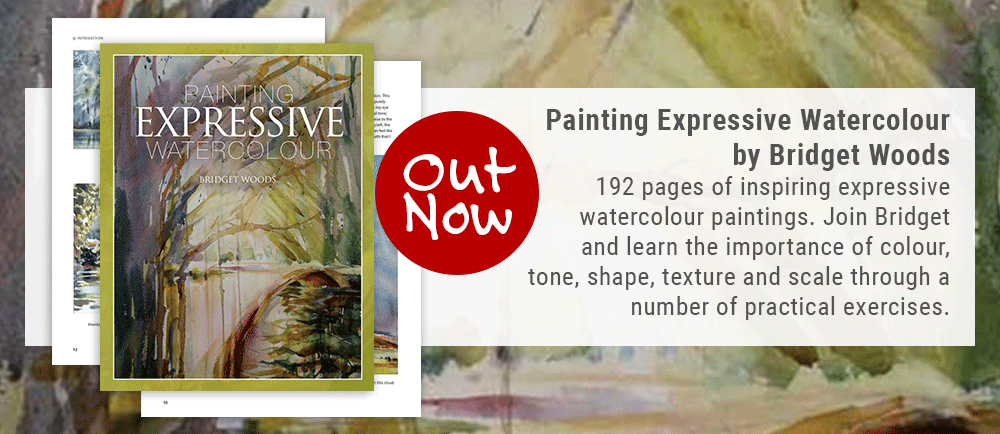 Painting Expressive Watercolour by Bridget Woods OUT NOW 192 pages of inspiring expressive watercolour paintings.