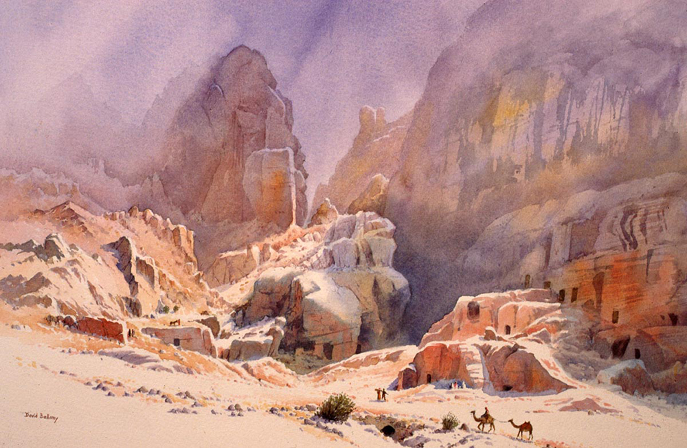 Outer Siq, Petra