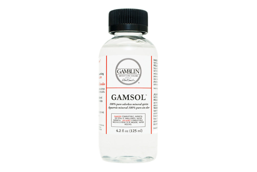 Gamsol is available in 125ml, 500ml & 1Lt sizes.