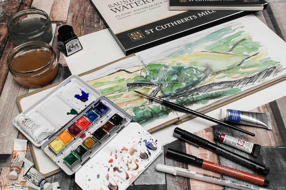 Tips For Using Masking Fluid In Watercolour Painting - Solving Watercolour