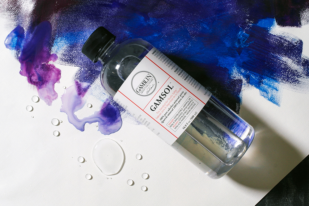 New In: Gamblin Relief Inks & Gamsol Odorless Mineral Spirit