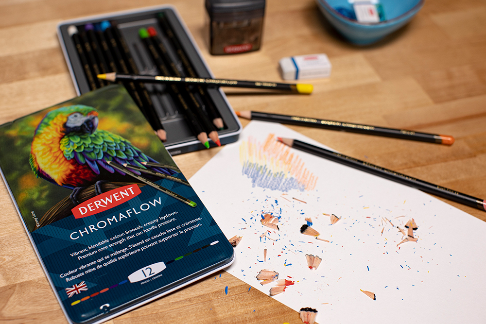 Introducing NEW Derwent Chromaflow Coloured Pencils