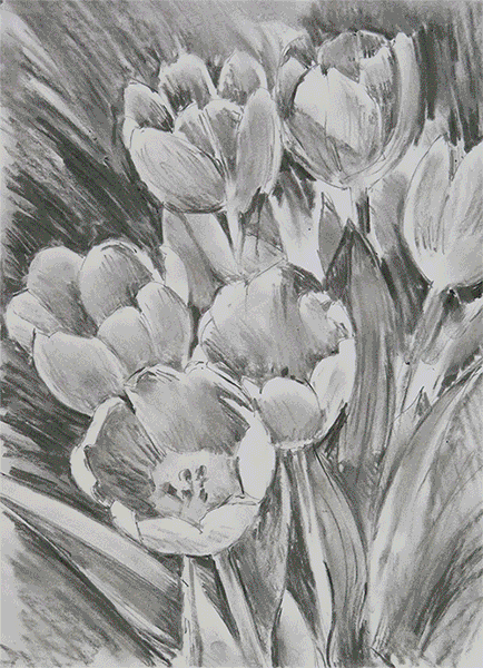 Spring Tulips Watercolour Tutorial – Ken Bromley Art Supplies