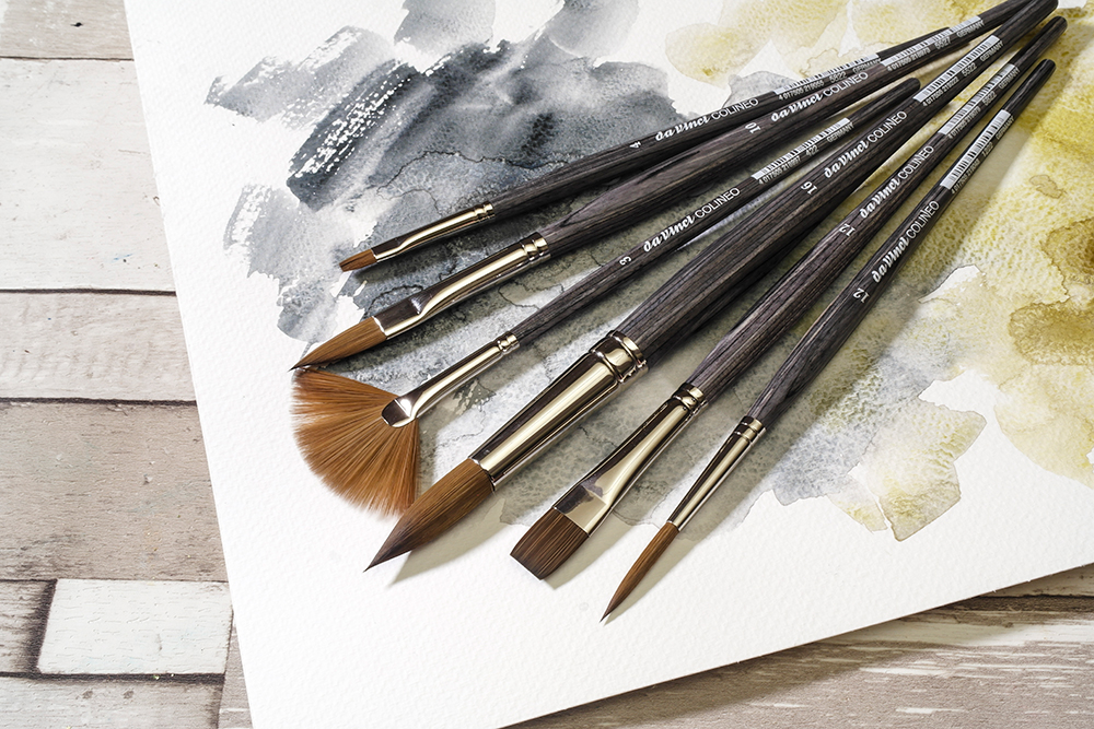 Introducing Da Vinci’s Colineo Synthetic Watercolour Brushes