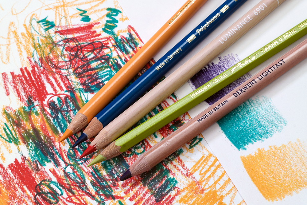 Coloring Book & 6-Color Pencil Set - Personalization Available