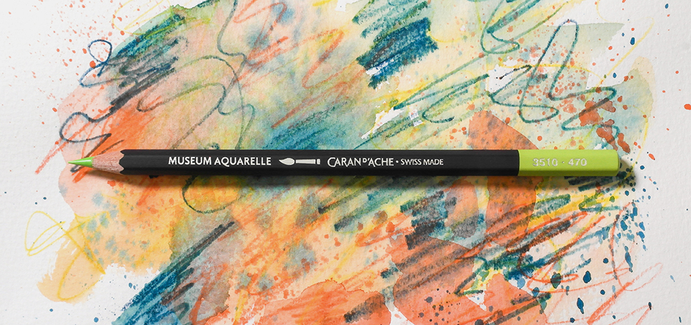 Caran D'Ache Museum Aquarelle Watercolor Pencil Lightfast Test