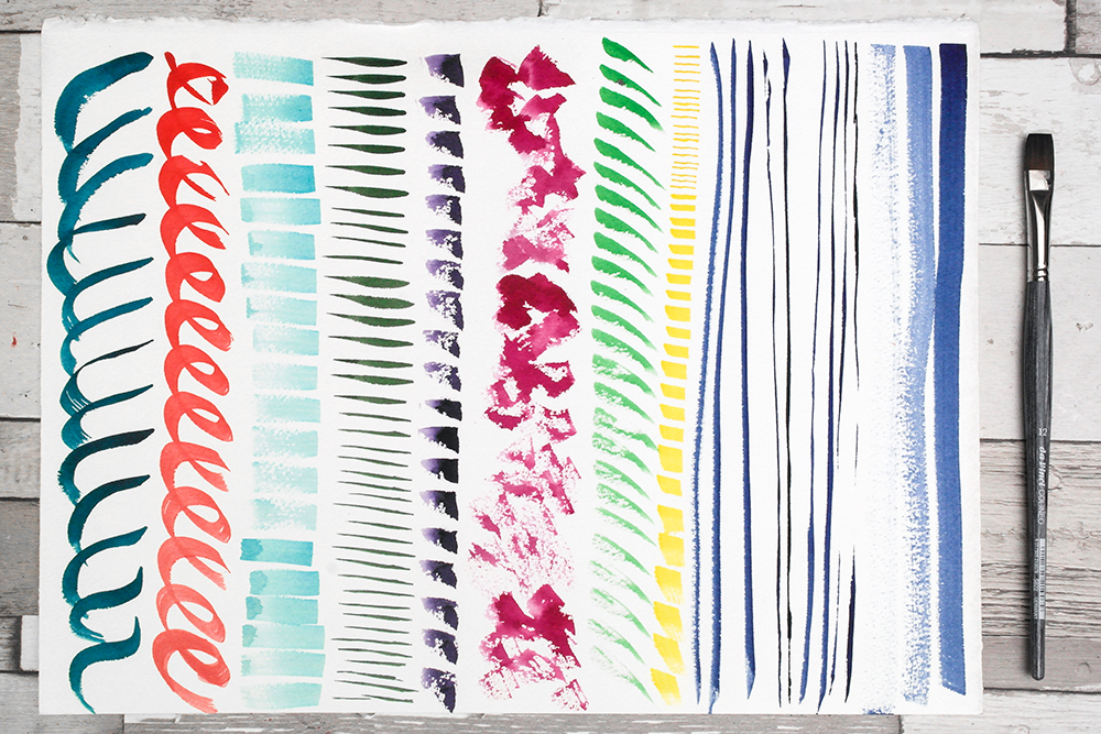 Introducing Da Vinci's Colineo Synthetic Watercolour Brushes