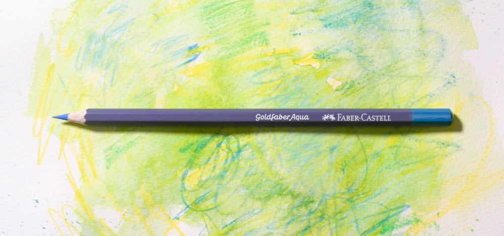 Faber-Castell - Art Grip Aquarelle Watercolor Pencils - Green (set of 9)  **CLEARANCE - All sales final**