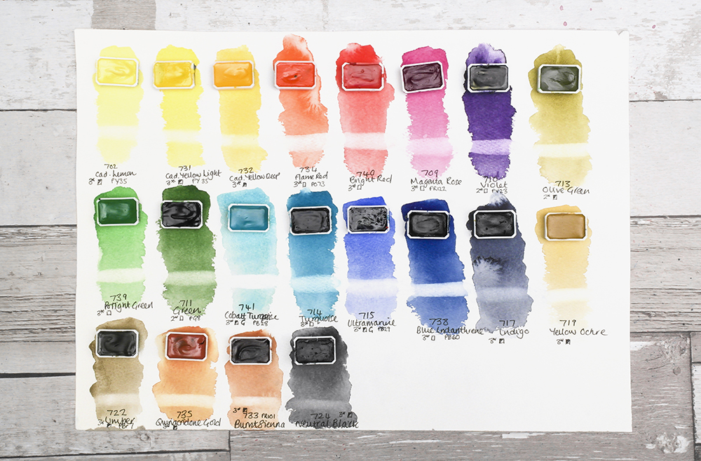 An image of the Classic 21 set colour swatched