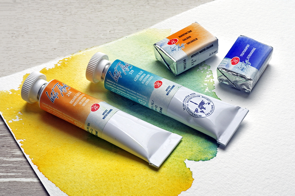 Last Chance to Buy White Nights Watercolour Paints