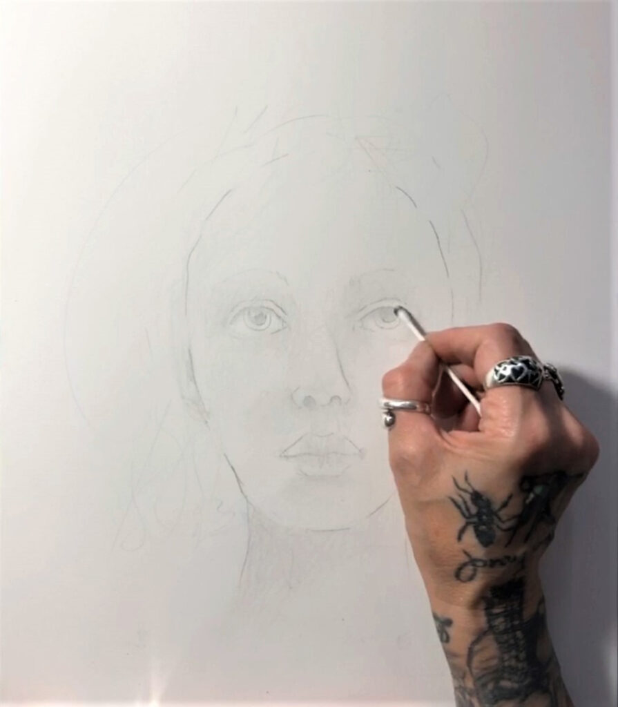 MAKING A MARK: Derwent Drawing Pencils and 'Drawing a Head