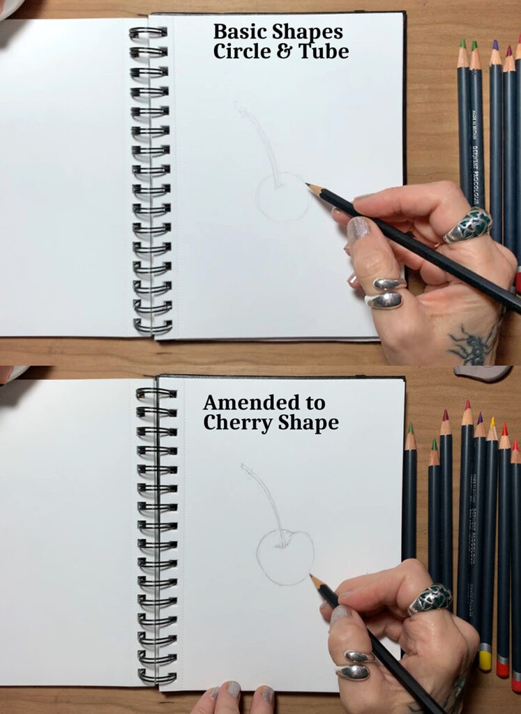 Step 1 - Draw the shape