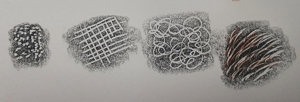 Image of embossing technique