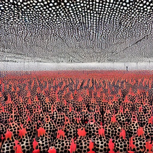 chicken-farm- yayoi-kusama