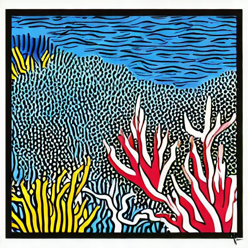 coral-reef-roy-lichtenstein