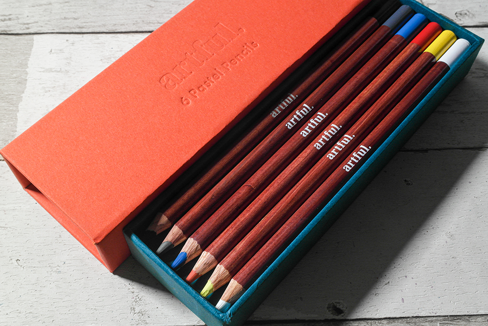 Derwent Metallic Pastel Pencils, Set of 6