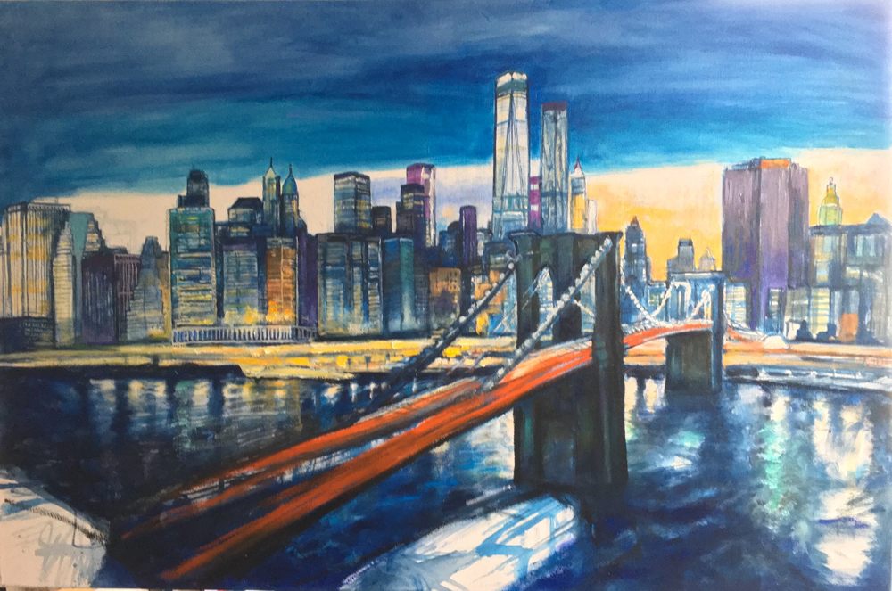 Patricia Clements - New York Freedom Tower mid stage