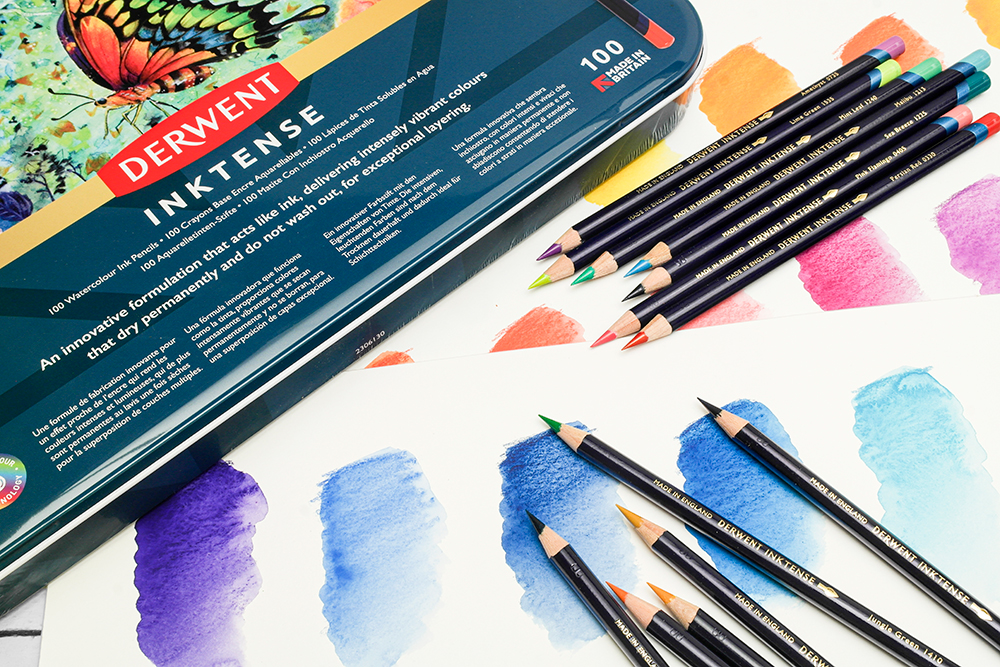 Inktense Just Got Bolder: We Explore the 28 New Colours by Derwent