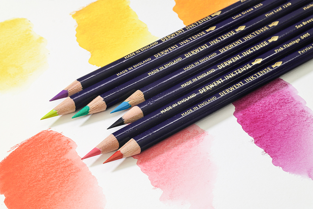 Inktense Just Got Bolder: We Explore the 28 New Colours by Derwent